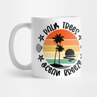 Palm Trees - Ocean Breeze Mug